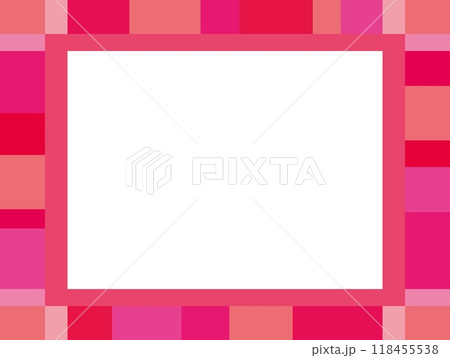 フレーム ホワイトスペース 幾何学模様 キュート フレーム ホワイトスペース 幾何学模様 キュート 118455538