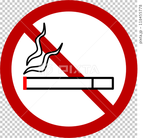 No smoking sign 118455778
