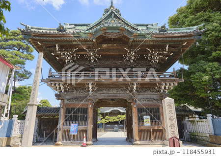 東京都葛飾区 柴又帝釈天 二天門 東京都葛飾区 柴又帝釈天 二天門 118455931