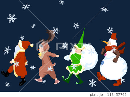 クリスマスの行進 118457763