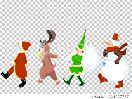 クリスマスの行進 118457777