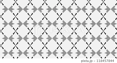 Abstract black and white seamless pattern. Vector illustration. Eps 10. Digital paper for textile print, fabrics and wallpaper. Abstract black and white seamless pattern. Vector illustration. Eps 10. Digital paper for textile print, fabrics and wallpaper. 118457844