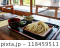 夏の冷たい讃岐うどん 118459511