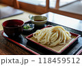 夏の冷たい讃岐うどん 118459512