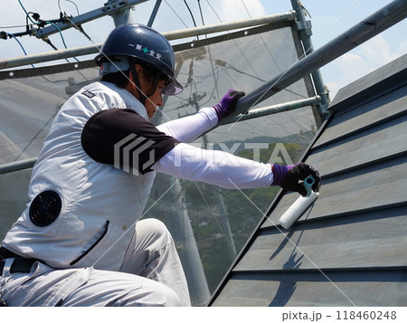 住宅塗装29屋根塗装 118460248