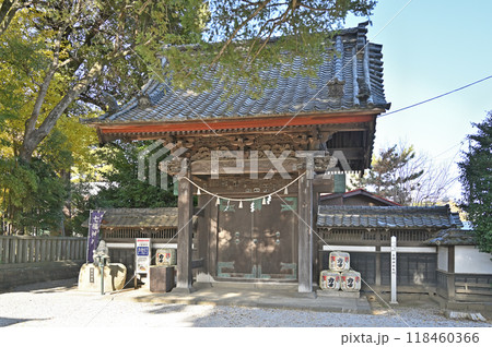本庄宿散歩：金鑚神社　本庄市千代田 118460366