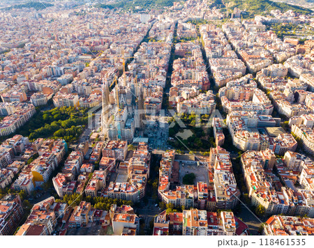 Eixample district, Sagrada Familia, Barcelona Eixample district, Sagrada Familia, Barcelona 118461535