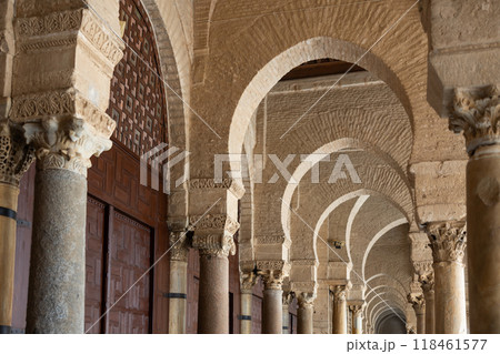 Patio of Great Mosque of Kairouan, Tunisia Patio of Great Mosque of Kairouan, Tunisia 118461577