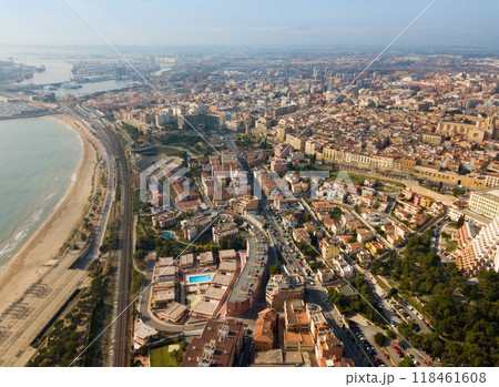 Modern cityscape of Tarragona Modern cityscape of Tarragona 118461608