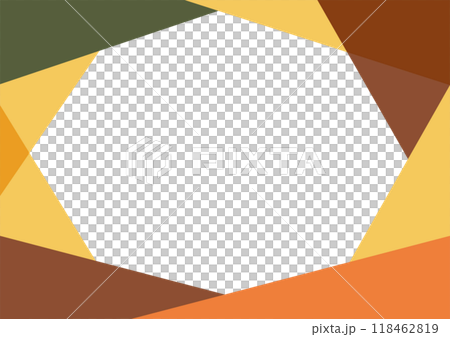 シンプルなフレーム背景素材-秋の味覚 シンプルなフレーム背景素材-秋の味覚 118462819