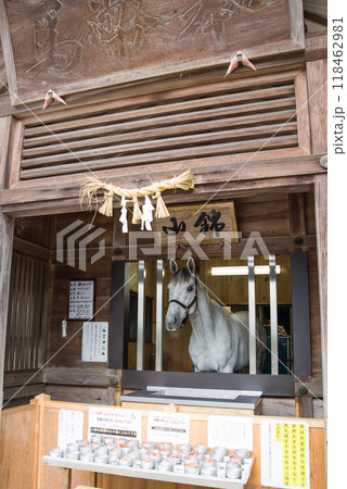 《多度大社・神馬舎》三重県桑名市多度町 《多度大社・神馬舎》三重県桑名市多度町 118462981