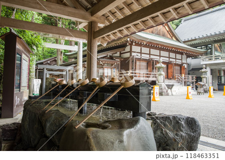 《多度大社・手水舎》三重県桑名市多度町 118463351