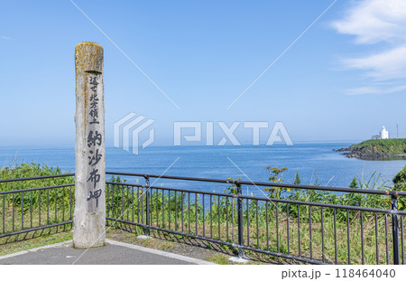 北海道根室市　本土最東端　夏の納沙布岬の風景 118464040