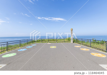 北海道根室市　本土最東端　夏の納沙布岬の風景 118464045