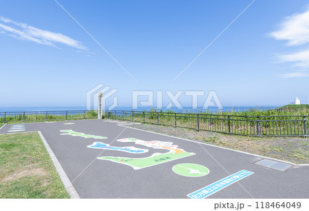 北海道根室市 本土最東端 夏の納沙布岬の風景 北海道根室市 本土最東端 夏の納沙布岬の風景 118464049