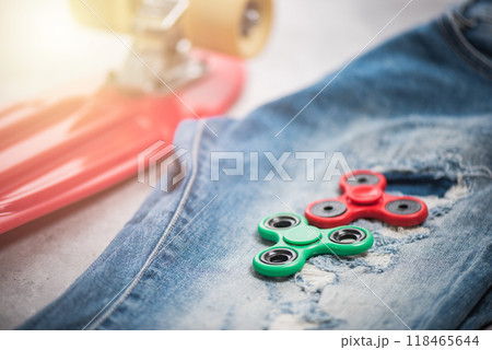 Fidget spinner toy 118465644