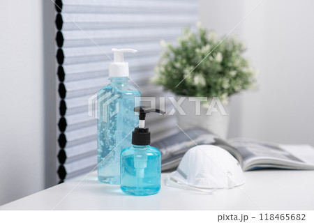 Alcohol gel for hand sanitize 118465682