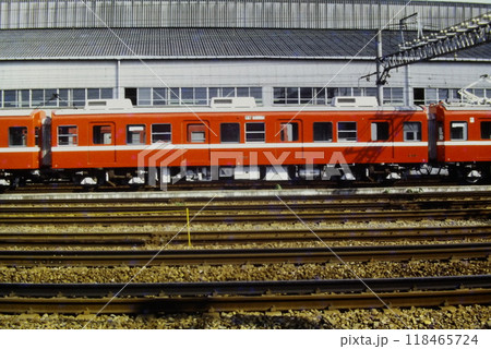 京急・700形サハ789、冷房改造直後の姿、金沢検車区、1981年10月10日 京急・700形サハ789、冷房改造直後の姿、金沢検車区、1981年10月10日 118465724