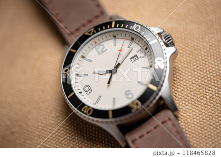 cream men wristwatch cream men wristwatch 118465828