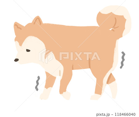 ふらつく犬 118466040