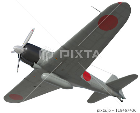 零式艦上戦闘機21型のイラスト素材 [118467436] - PIXTA