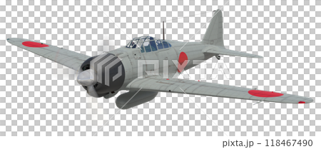 零式艦上戦闘機21型のイラスト素材 [118467490] - PIXTA