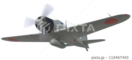 零式艦上戦闘機21型のイラスト素材 [118467493] - PIXTA