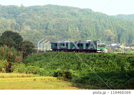 電池で走る烏山線 118468169