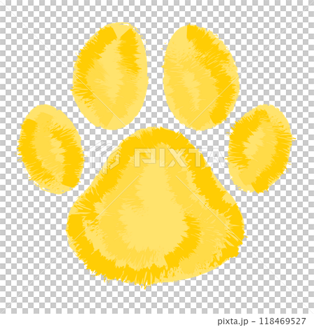 Illustration of dog's paw in crayon for puppy, decoration, sticker, cute patches, shirt print, adopt pet, rescue animal, foster home, shelter, logo, icon, label, sign, symbol, brooch, pin, vet Illustration of dog's paw in crayon for puppy, decoration, sticker, cute patches, shirt print, adopt pet, rescue animal, foster home, shelter, logo, icon, label, sign, symbol, brooch, pin, vet 118469527