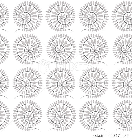 Gray and white colored oil painting abstract seamless pattern Gray and white colored oil painting abstract seamless pattern 118471185