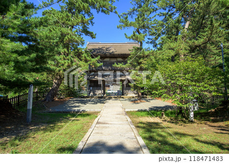 天徳寺山門　秋田市 118471483