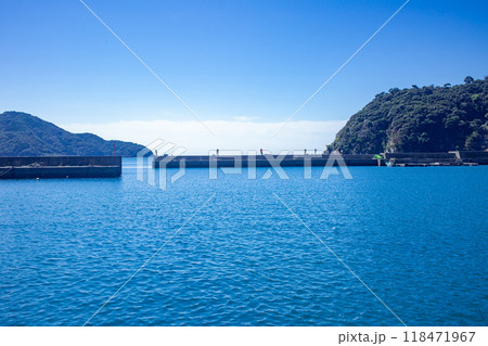 蒲江　尾浦港釣り人 118471967