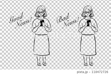 有智慧型手機的女人 118472726