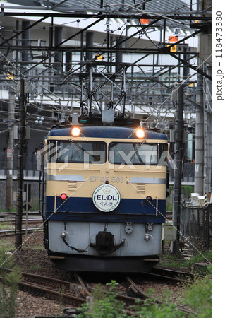 高崎駅で入替作業をするEF65-501号機_2024/9/15撮影 高崎駅で入替作業をするEF65-501号機_2024/9/15撮影 118473380