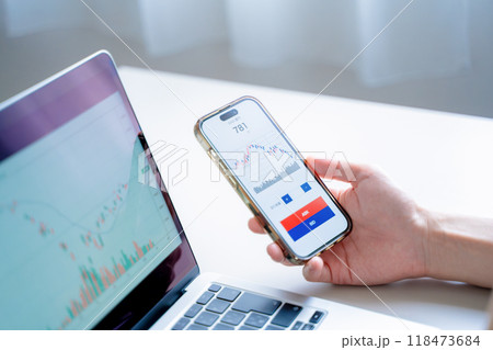 株取引イメージ 118473684