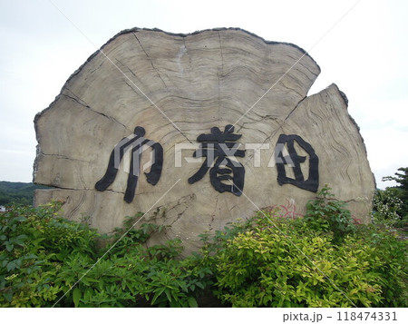 巾着田　標識 118474331