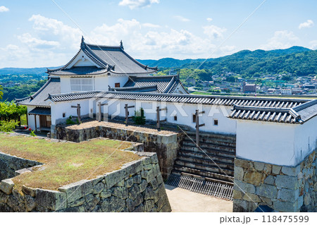 岡山県津山市　津山城址の復元備中櫓 118475599