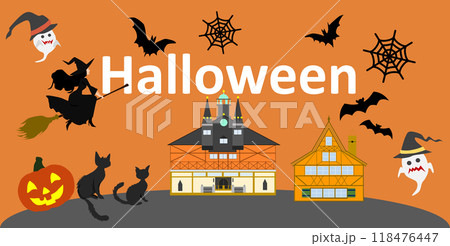 Halloween(ハロウィン)のイラスト	 118476447
