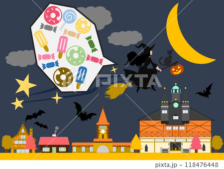 Halloween(ハロウィン)のイラスト	 118476448