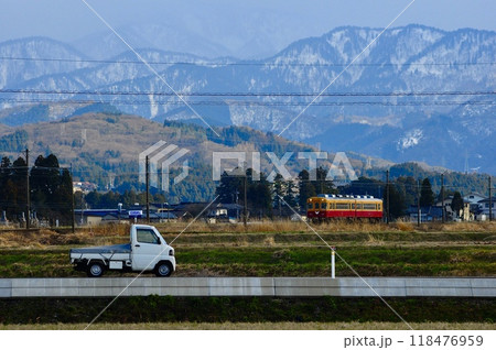 富山の風景 富山地方鉄道 下段駅より 富山の風景 富山地方鉄道 下段駅より 118476959