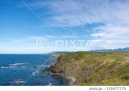 北海道　襟裳岬 118477179