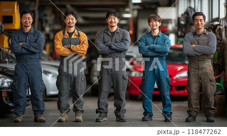 メカニックのチームイメージ 118477262