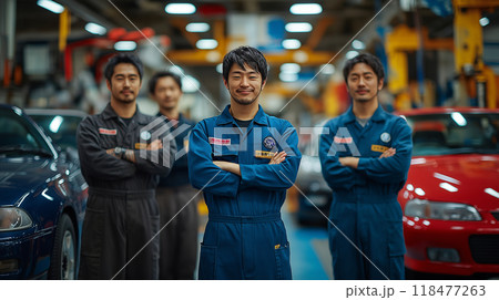 メカニックのチームイメージ 118477263