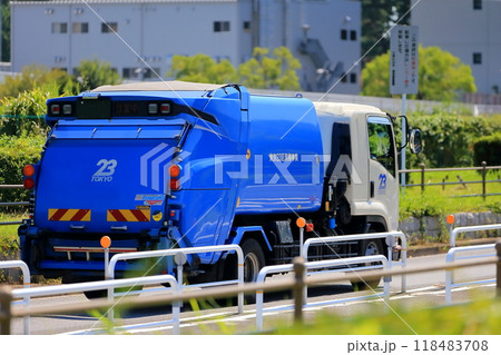 塵芥車 (ゴミ収集車) イメージ 塵芥車 (ゴミ収集車) イメージ 118483708