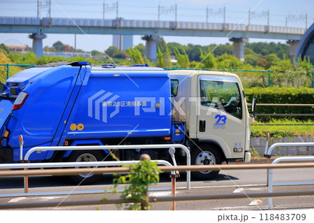 塵芥車 (ゴミ収集車) イメージ 塵芥車 (ゴミ収集車) イメージ 118483709
