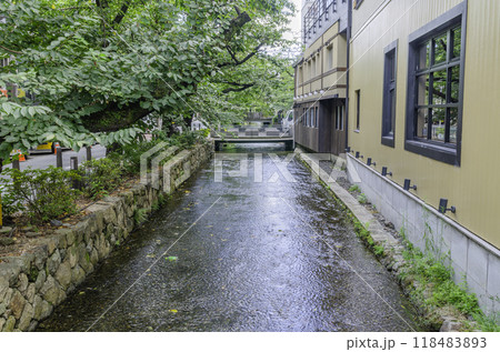 京都の高瀬川 118483893