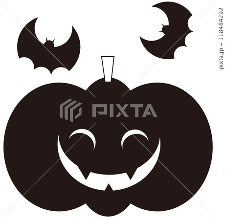 ハロウィンの可愛いアイコン ハロウィンの可愛いアイコン 118484292