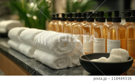 ホテルのアメニティ 118484316