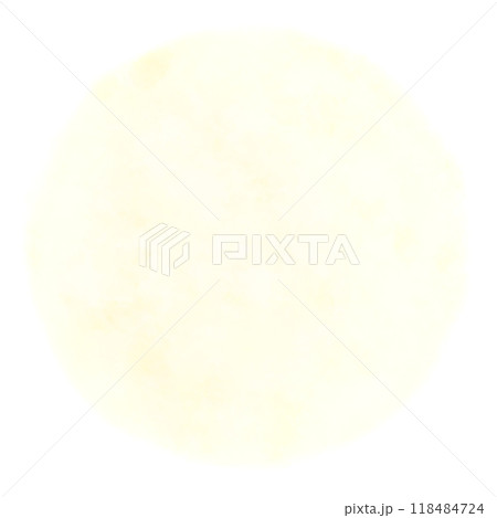 リアルな白い太陽のイラスト素材 118484724