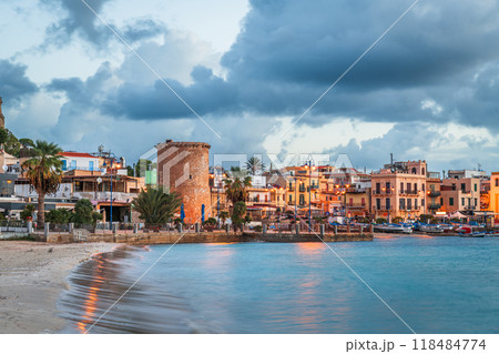 Palermo, Sicily, Italy in the Mondello 118484774